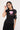Luck & Trouble Chrome Heart Baby Tee Black