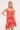 Perfect Stranger Zinna Mini Dress Red Print