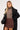 Perfect Stranger Perri Mid Rise Skort Brown
