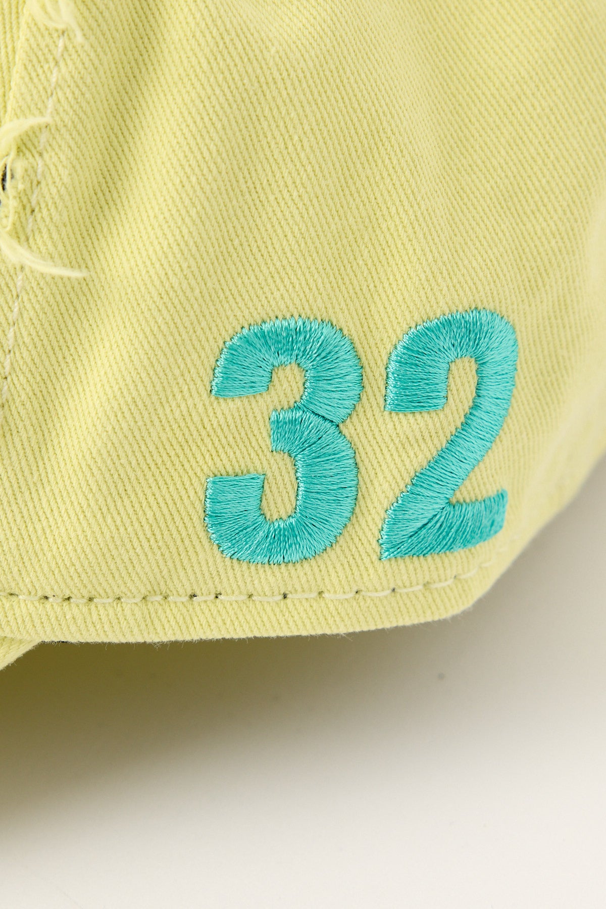 Von Dutch Small Signature 32 Dad Cap Yellow/Green Embroidery