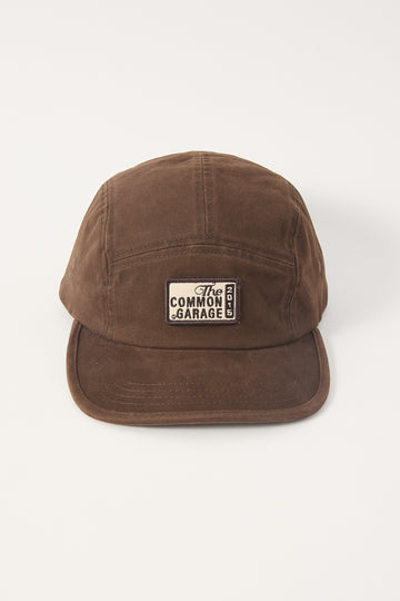 Common Need Coach 5 Panel Cap Washed Brown