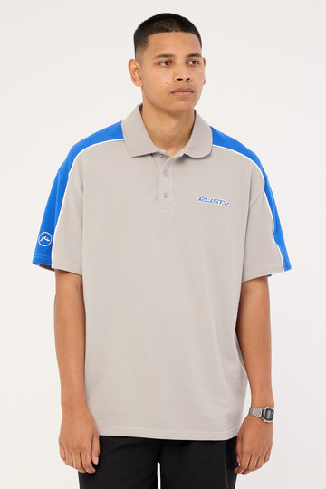Rusty Straight Shooter Polo Ultimate Grey