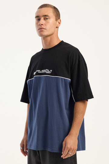 Rusty Infinity Tee China Blue