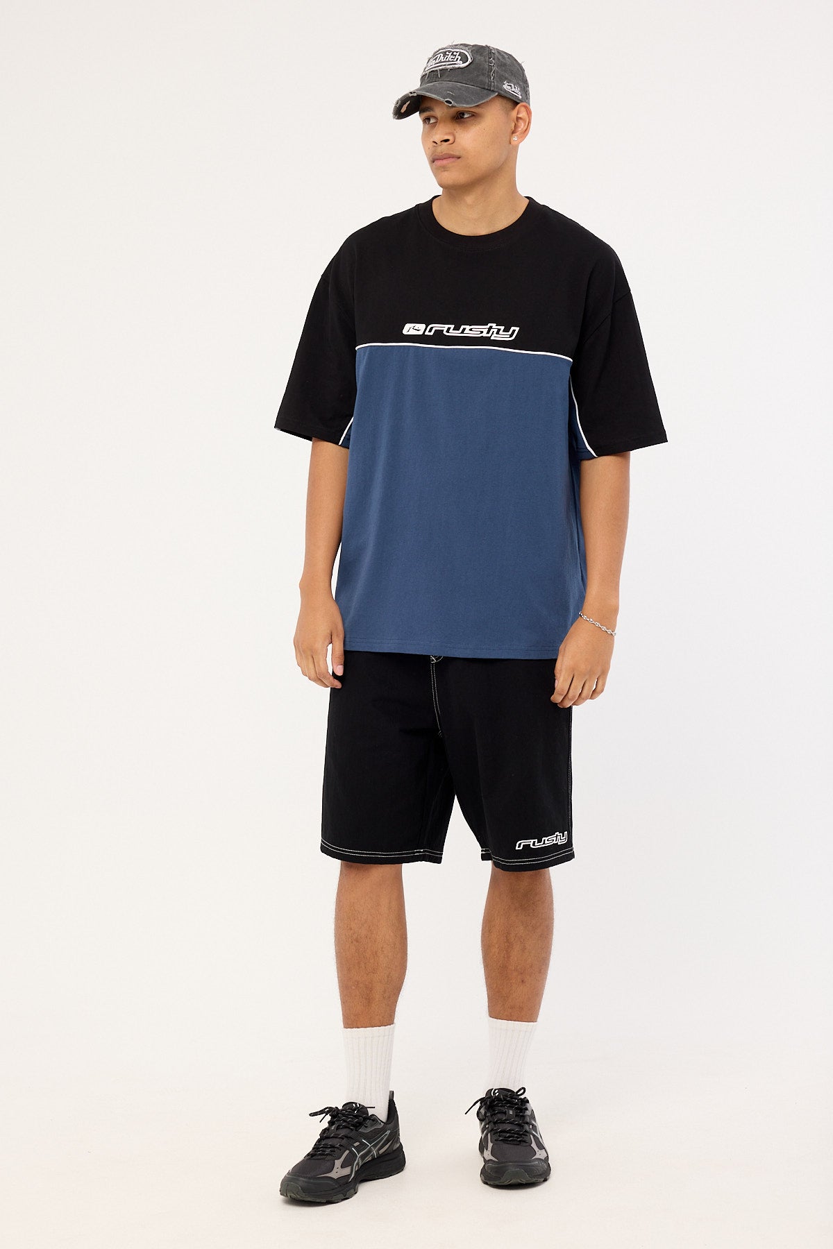 Rusty Infinity Tee China Blue