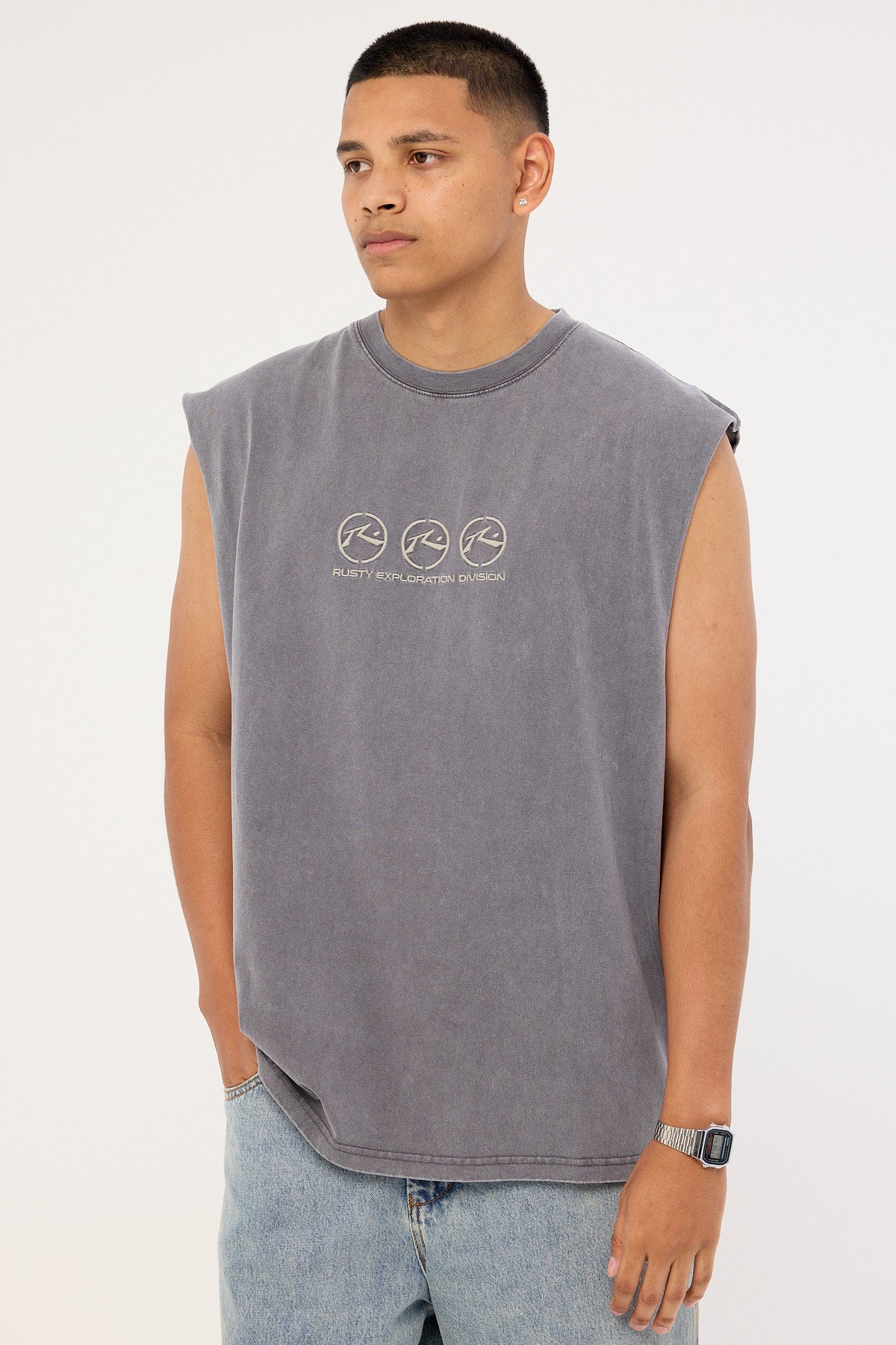 Rusty Crusoe Heavy Boxy Muscle Coal