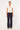 Motel Falita Trouser Tailoring Navy Pinstripe