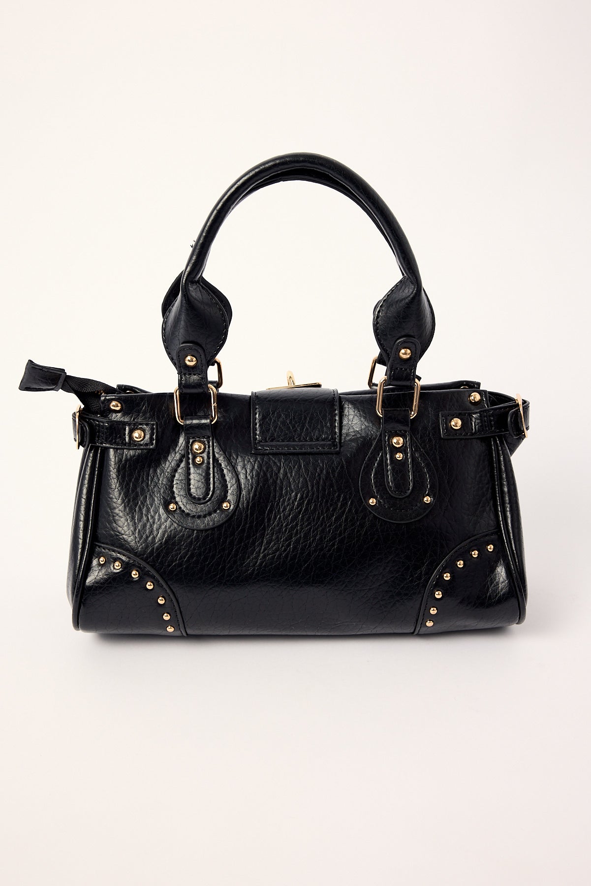 Luck & Trouble LOCKED UP SHOULDER BAG Washed Black