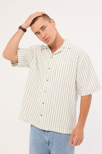 Rolla's Forward Bowler Shirt Vintage White