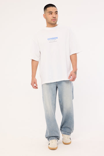Abrand A5 Baggy Jean Harris Bleached Blue