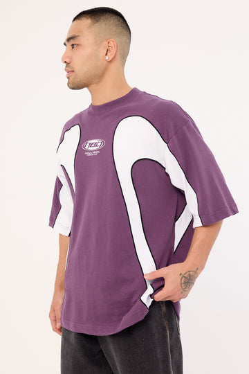 Neovision Parcel Street Super Heavy Tee Spiced Plum