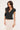 Motel Ilias Corset Top Basic Polka Black