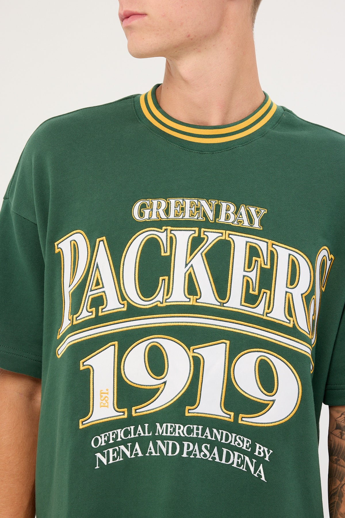 Nena & Pasadena GB-Packers Game Tee Green