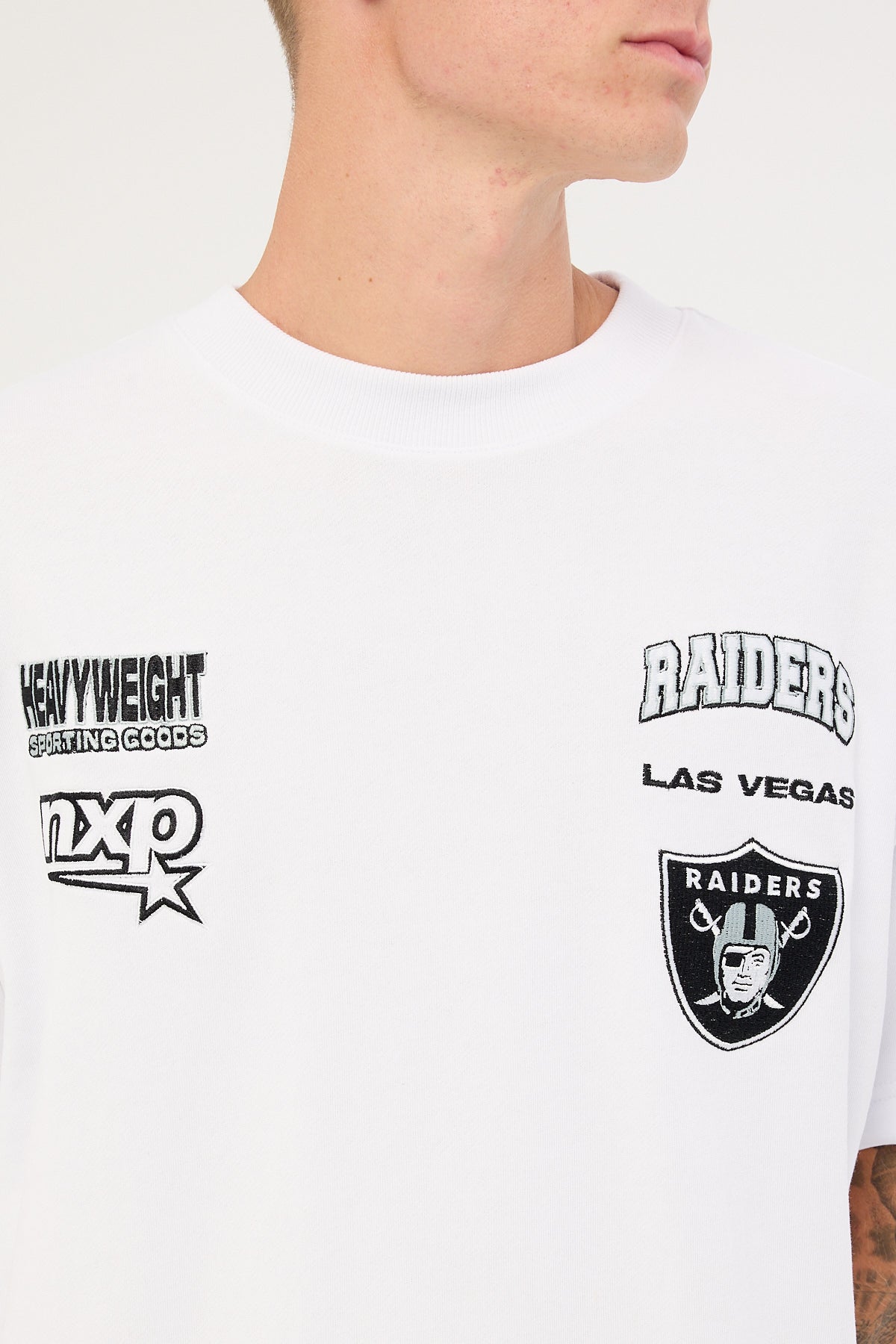 Nena & Pasadena LV-Raiders Surround Tee White