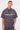Neovision Echoes Oversize Shirt Purple Check