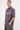 Neovision Echoes Oversize Shirt Purple Check