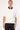 Neovision Scripture Oversize Cropped Shirt White Pinstripe