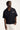 Common Need Royalty Boxy Cropped Resort Shirt Black