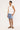 Common Need Marine Panelled Swim Short Blue/Off White