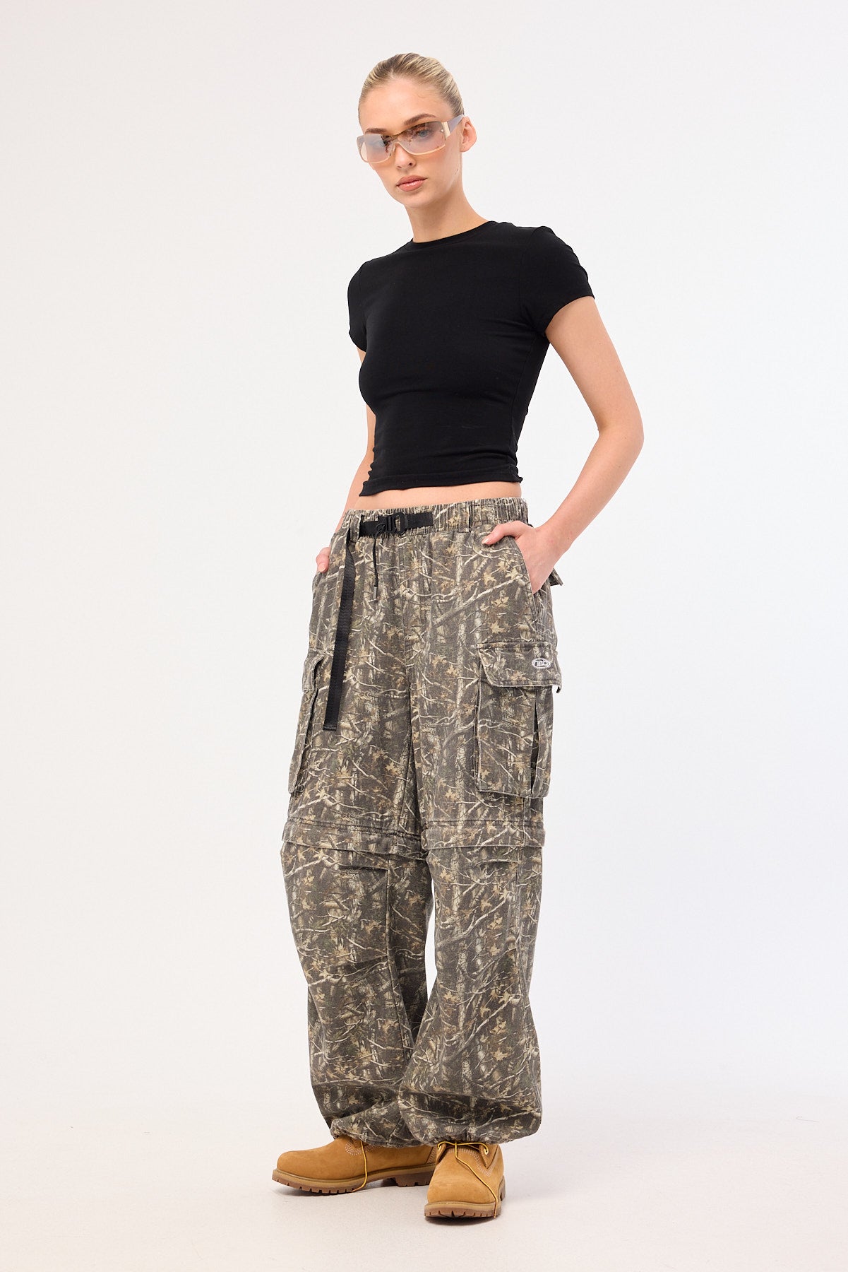 Neovision Cena Wide Zip Off Cargo Pant Camo