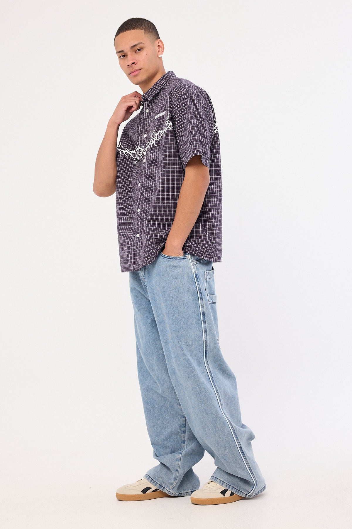 Neovision Tusk Goliath Extreme Baggy Jean Ash Blue