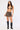 Neovision Exhile Whipstitch PU Bralette Brown