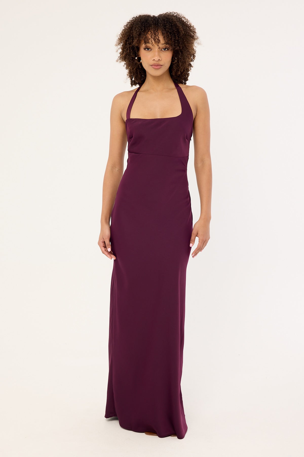 Perfect Stranger Hazel Maxi Dress Plum