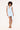 Luck & Trouble Lennox Halter Tie Mini Dress Blue