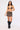 Neovision Exhile Whipstitch PU Mini Skirt Brown