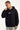 Open Archive College Boxy Hoodie Black