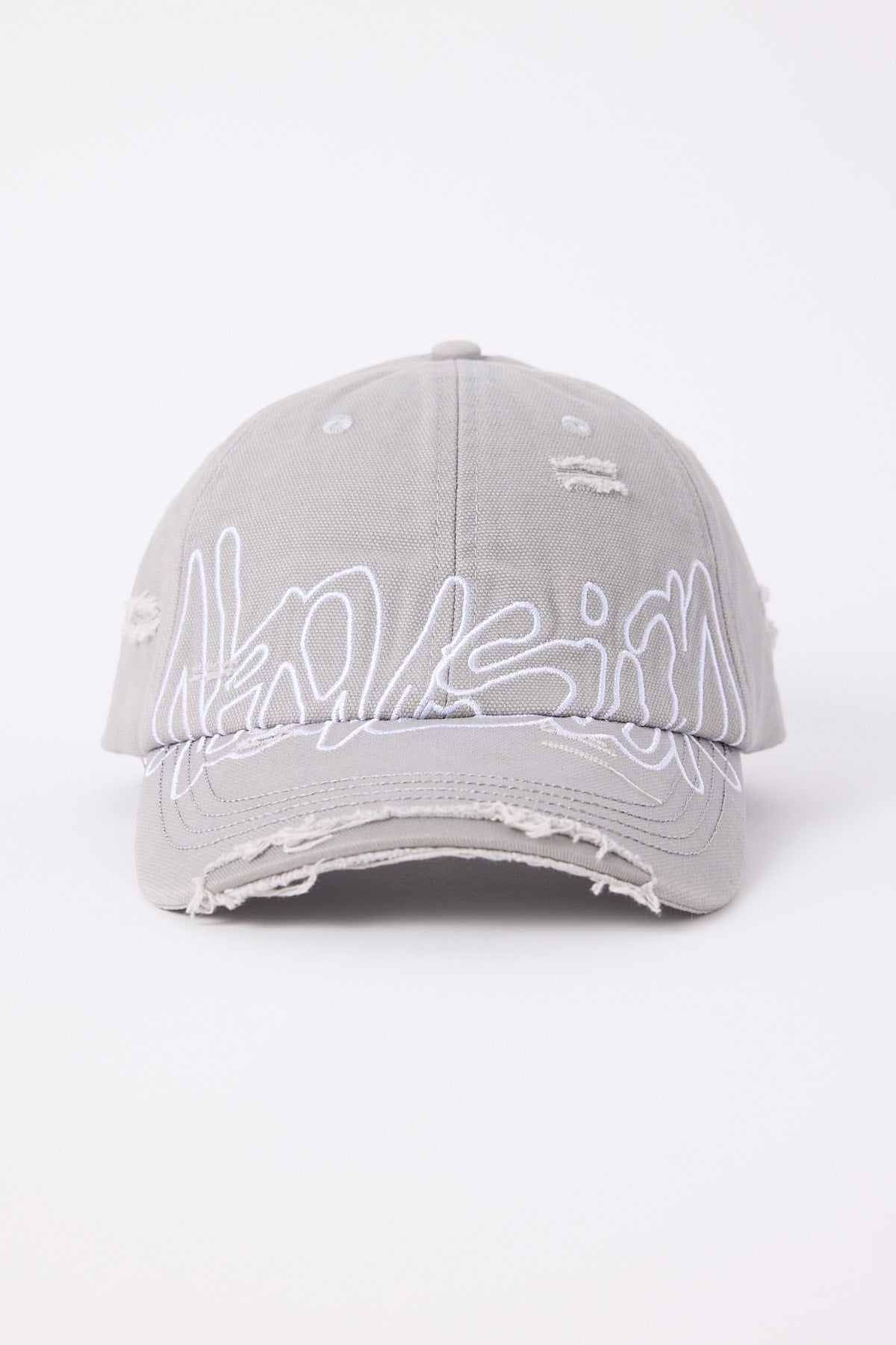 Neovision Radical Distressed Dad Cap Space Grey