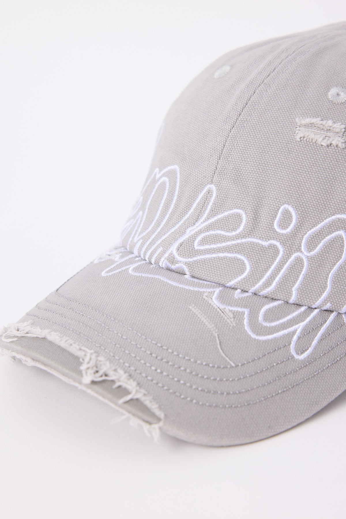 Neovision Radical Distressed Dad Cap Space Grey