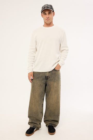 Levi's 578 Baggy Long Drive Home OD Jean Green/Brown