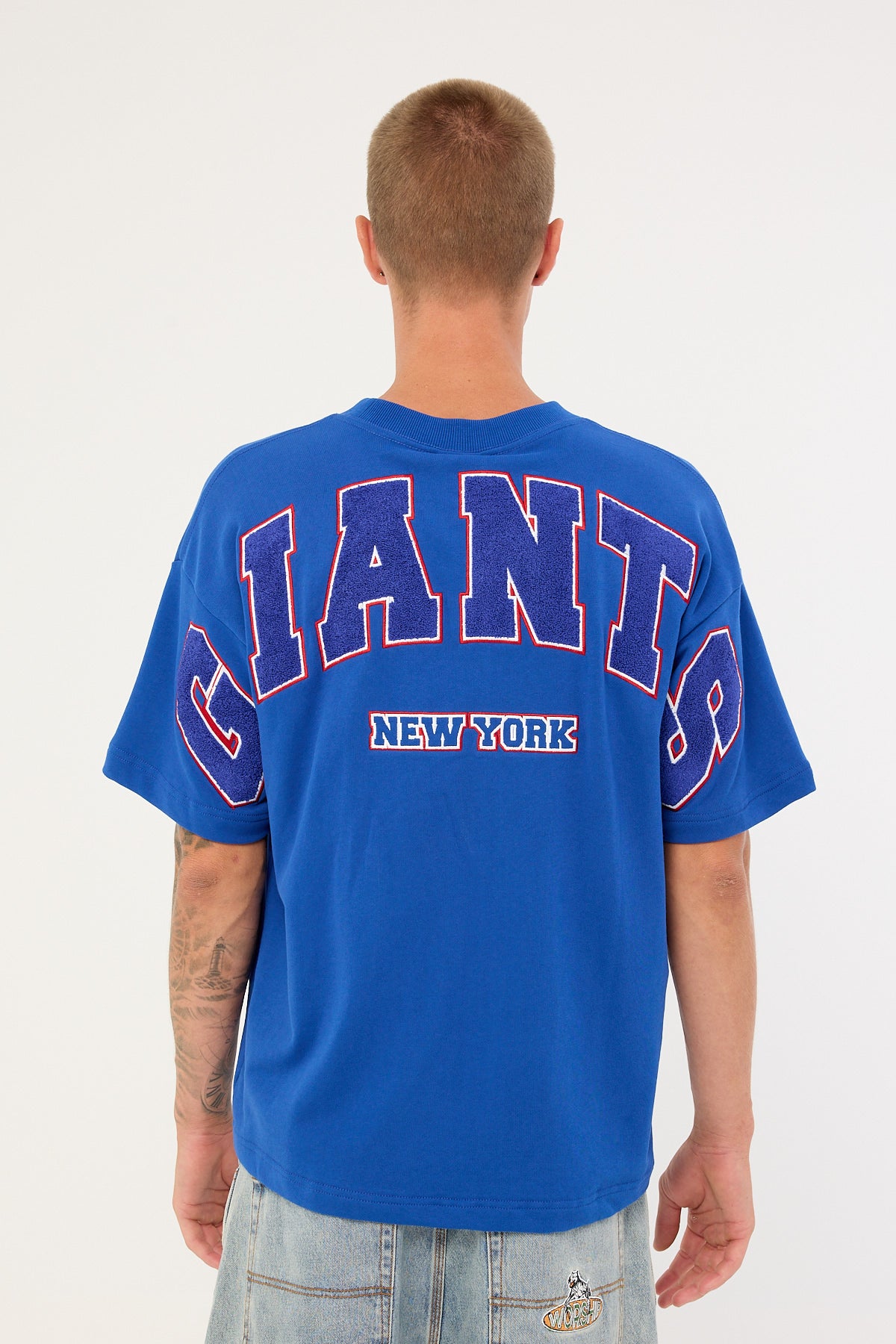 Nena & Pasadena NY-Giants Surround Tee Blue
