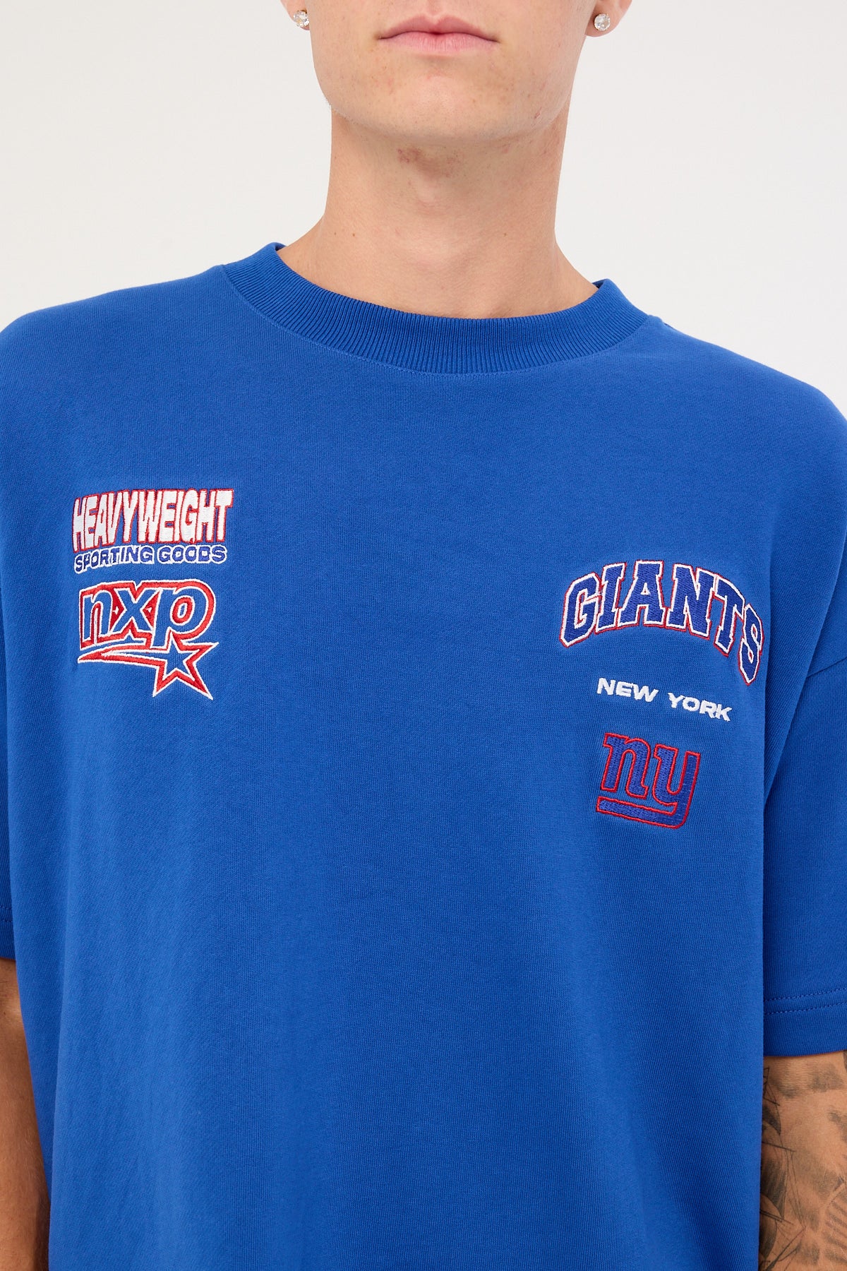 Nena & Pasadena NY-Giants Surround Tee Blue