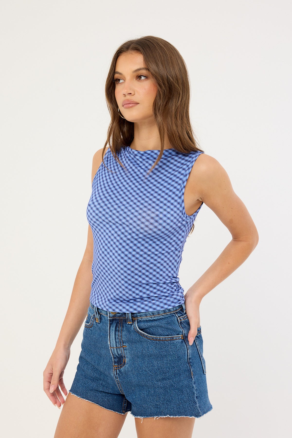 Thrills High Speed Check Tank Guardian Navy