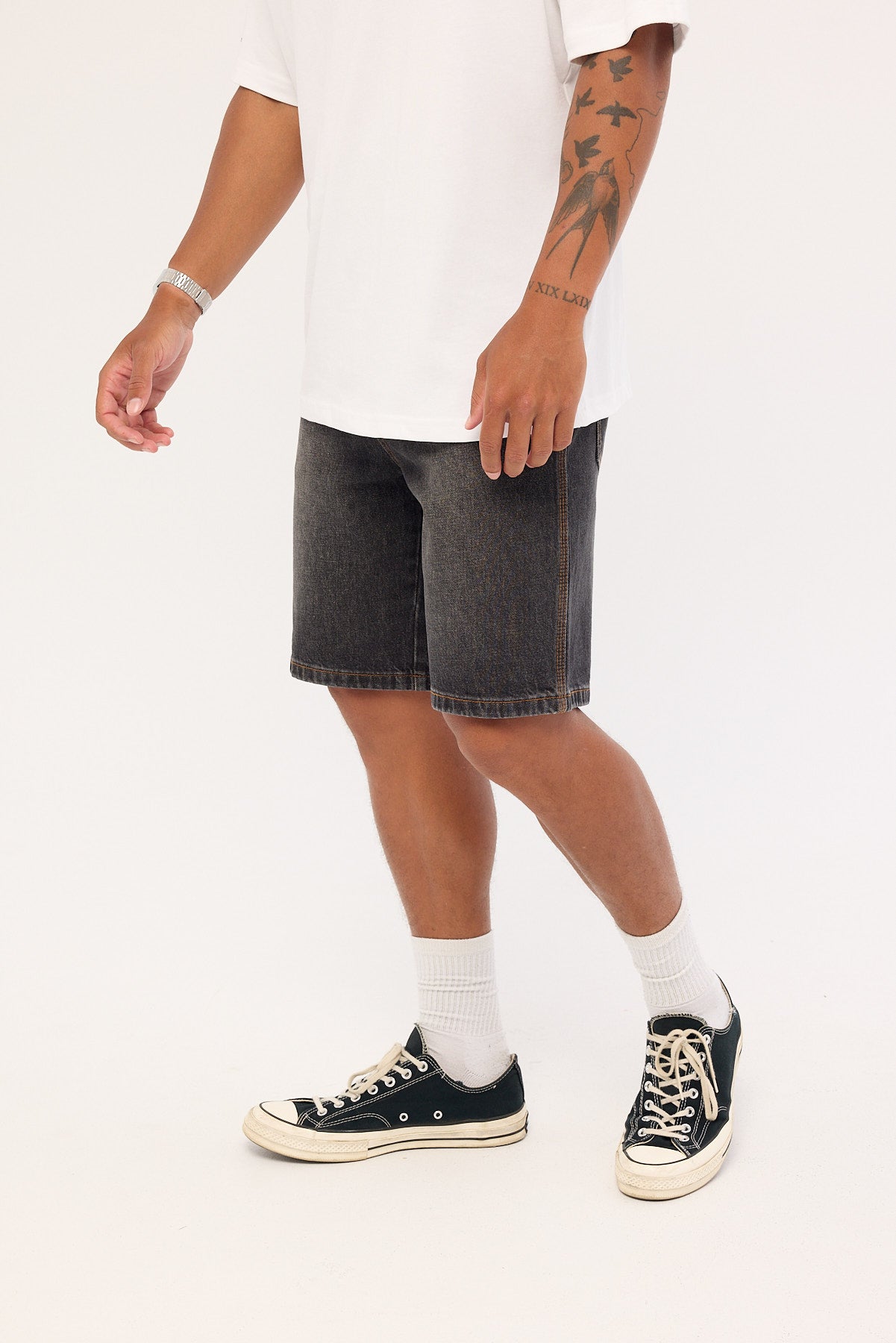 Worship Carpenter Jean Short Worship Black Dust