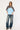 Worship Belter Panelled Box Fit Tee Willow Blue