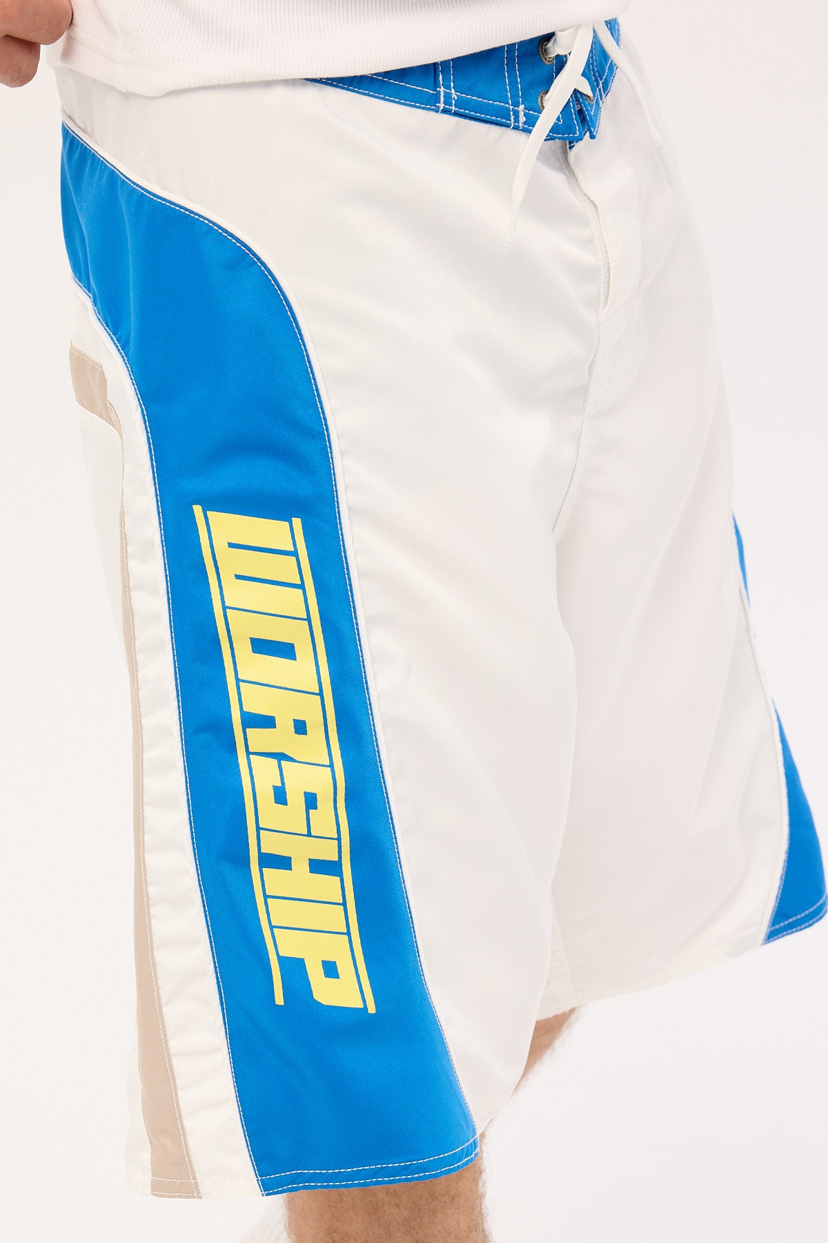 Worship Crusty Long Boardshort White