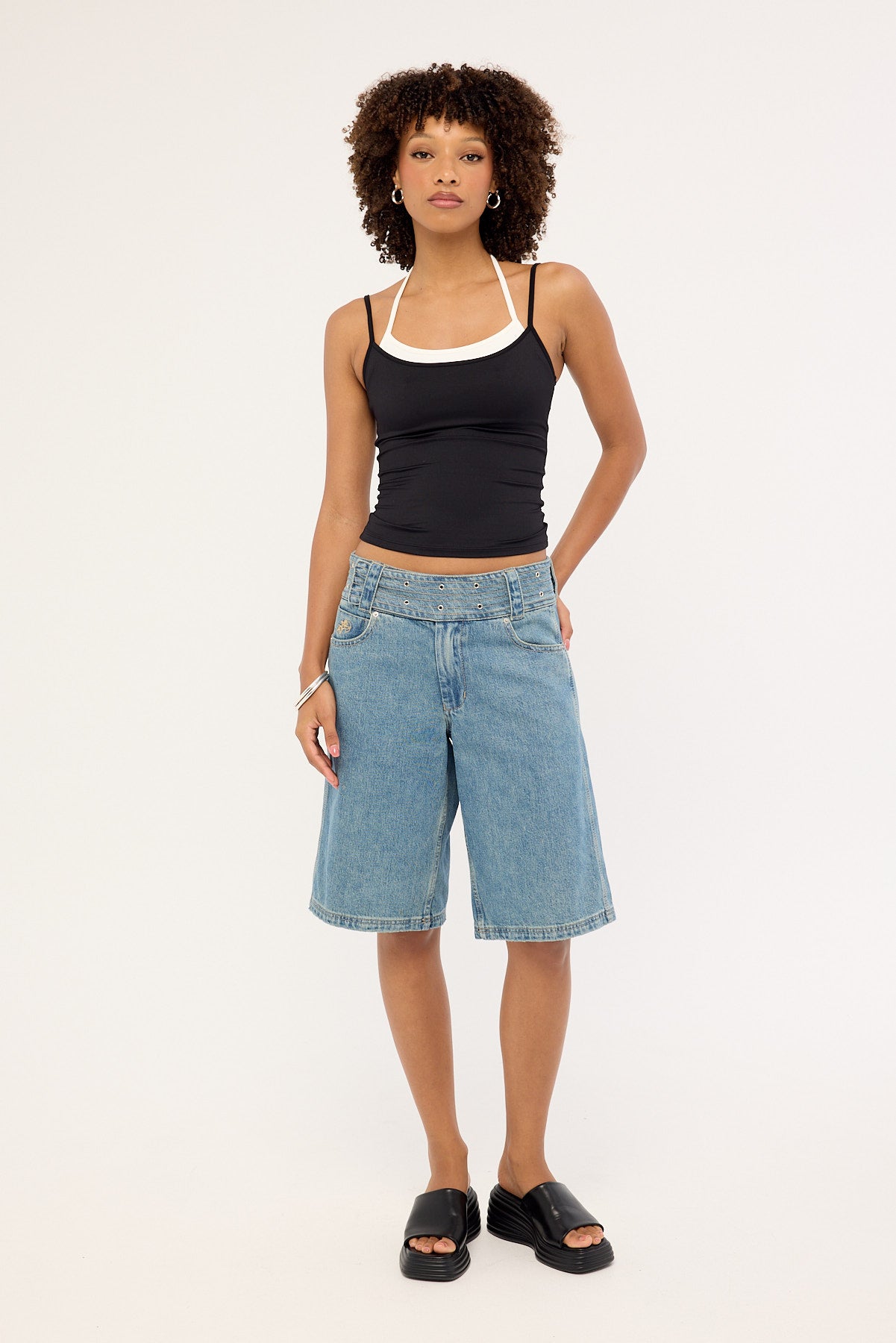 Worship Naughty Baggy Short Rogue Blue