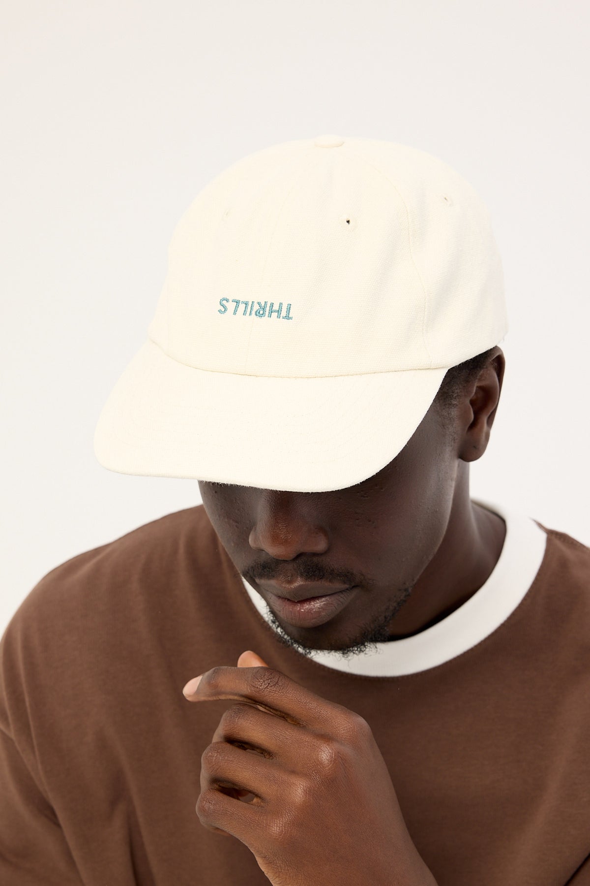 Thrills Minimal Thrills 6 Panel Cap Tofu/Green Coast