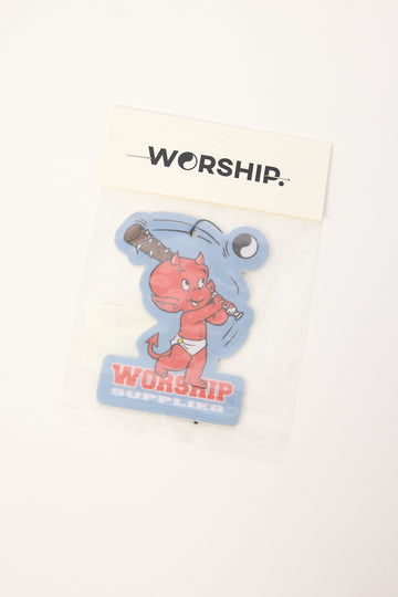 Worship Belter Car Freshener White