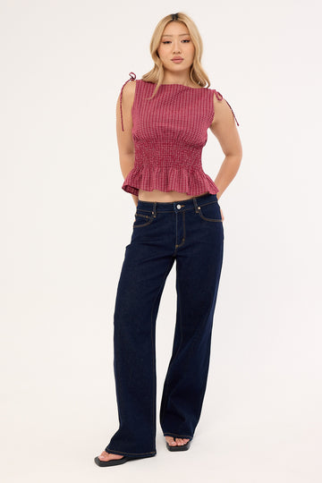 Abrand 99 Low Baggy Jean Ritchie Indigo