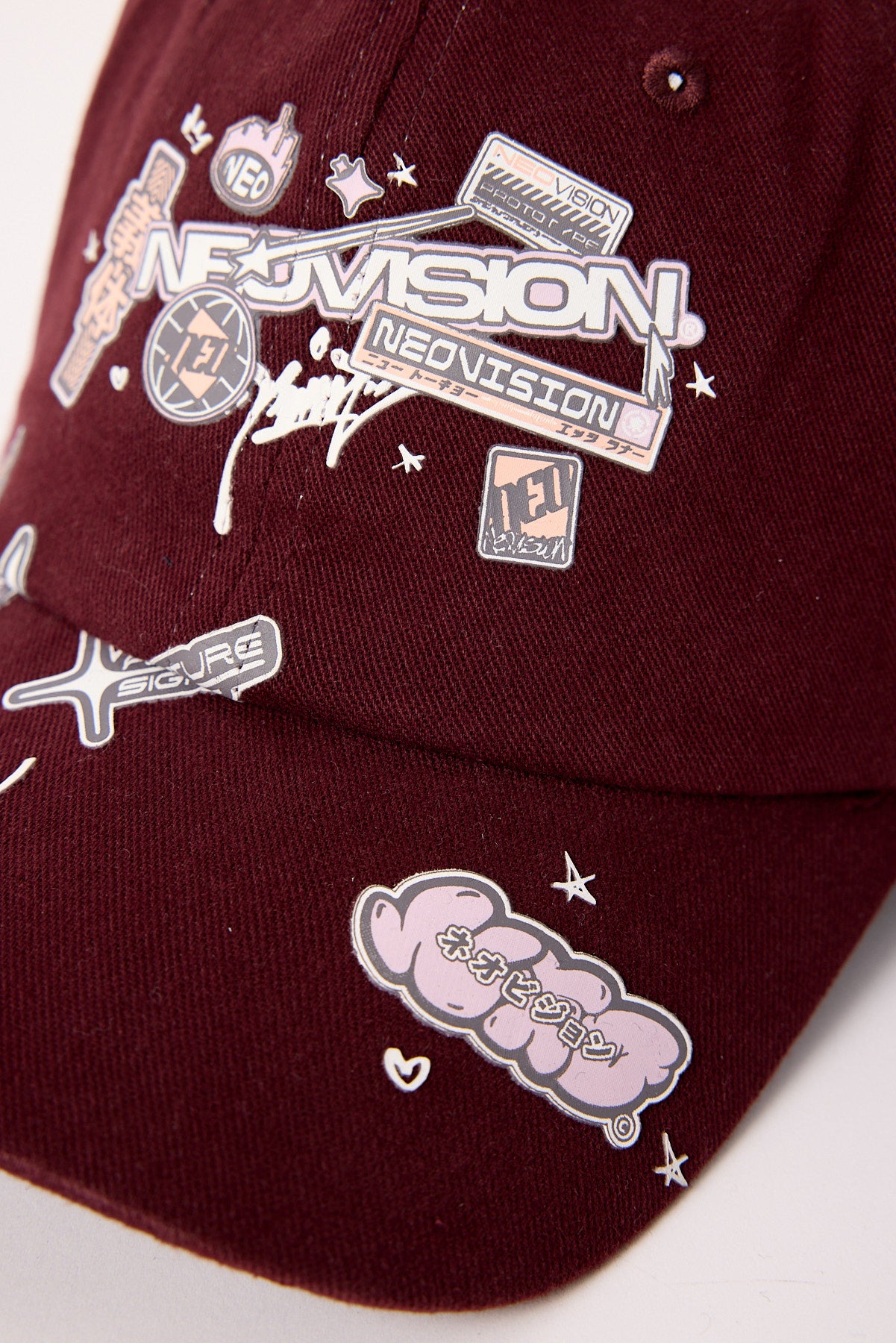 Neovision Rebellion Patch Cap Plum