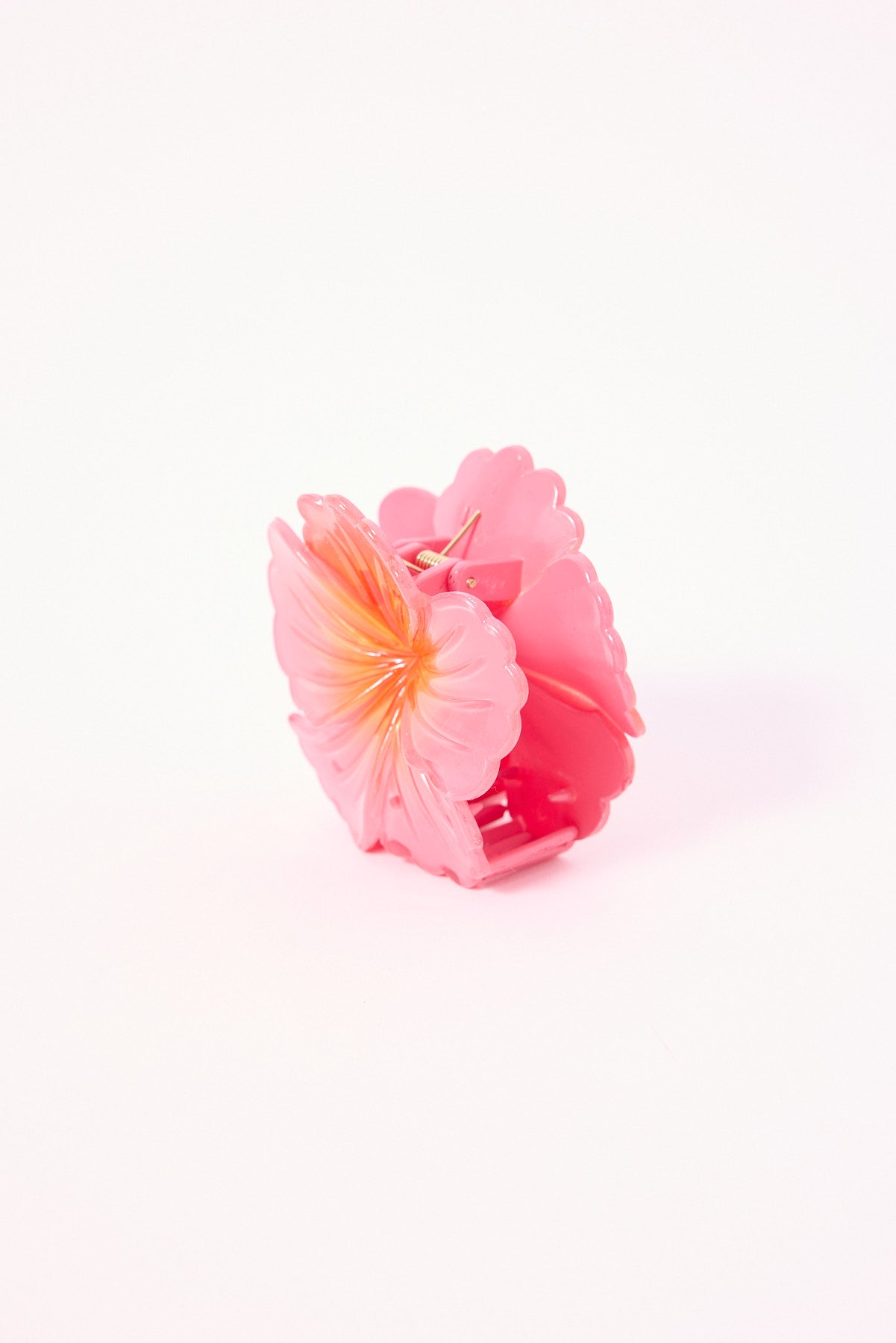 Token Hibiscus Claw Clip Pink