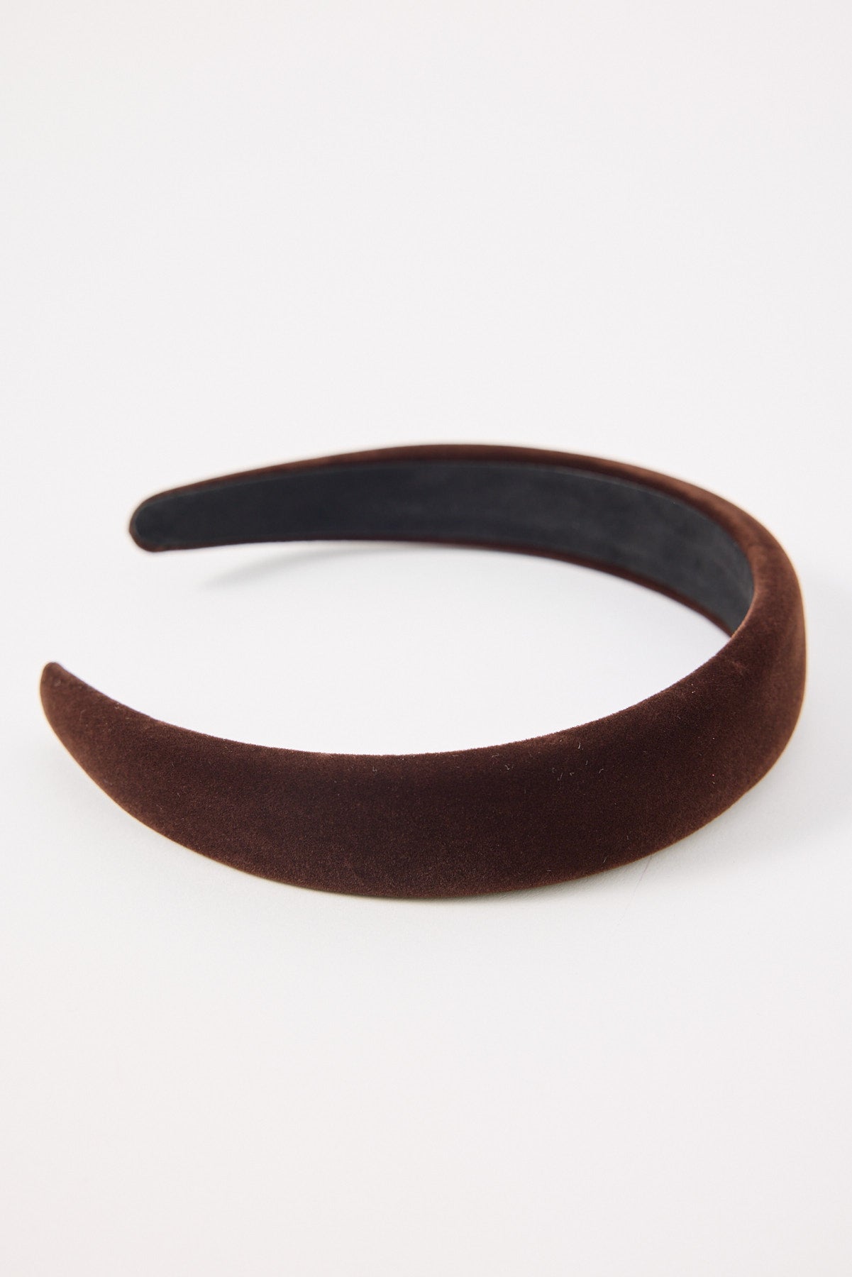 Token Suede Headband Tan