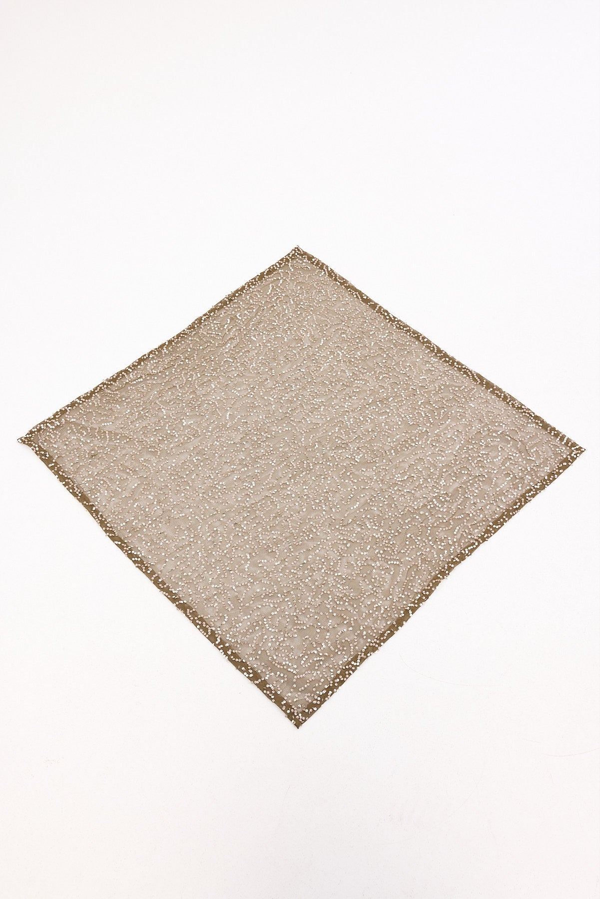 Neovision Siren Sequin Scarf - Khaki Green Khaki Green