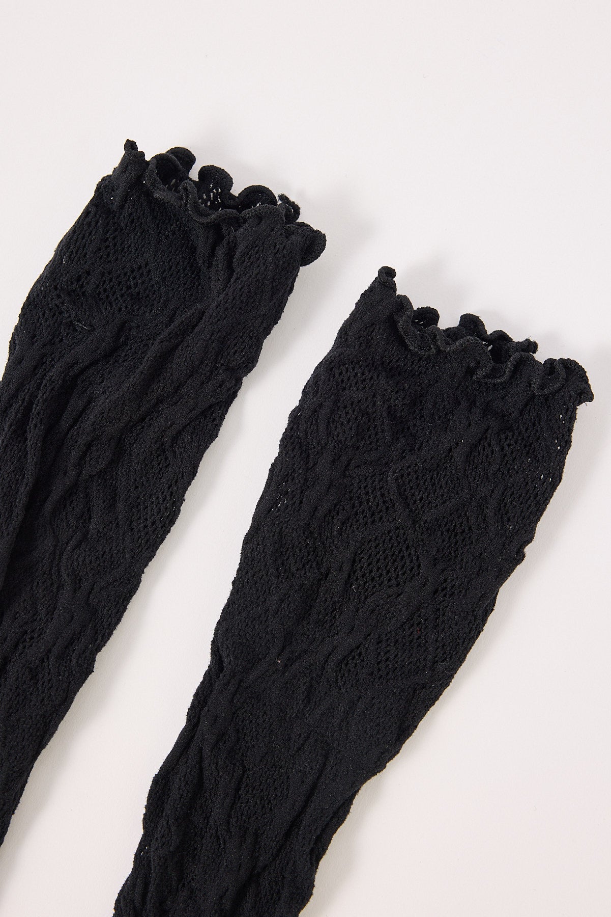 Token Lace Ankle Sock Black