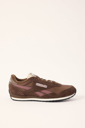 Reebok Mens Classic AZ Sneaker Simple Brown/Burgundy