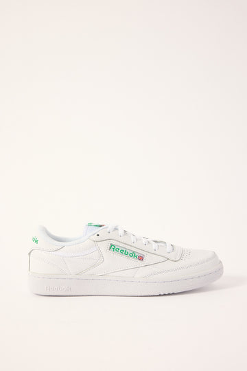 Reebok Mens Club C 85 Sneaker White/Green