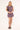 Motel Tarya Top Stripe Polka Plum